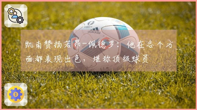 凯南赞扬若昂-佩德罗：他在各个方面都表现出色，堪称顶级球员